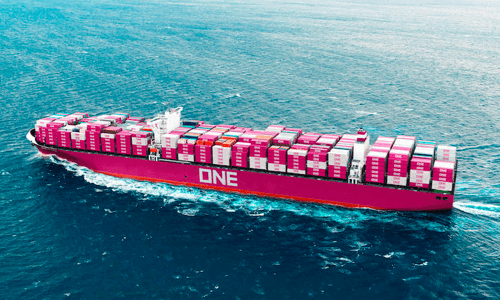 Japanese container transportation company - Ocean Network Express